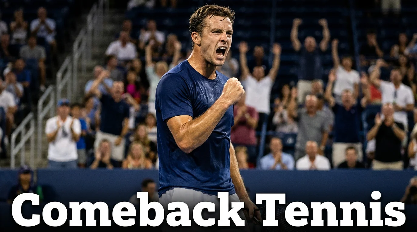 La stratégie du comeback en live au tennis : parier sur le retour du perdant