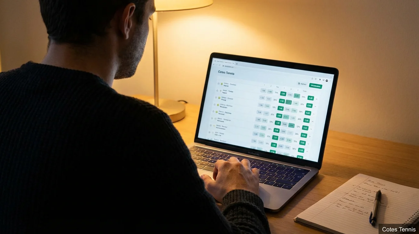 Comprendre les cotes au tennis : calcul des probabilités et marge bookmaker