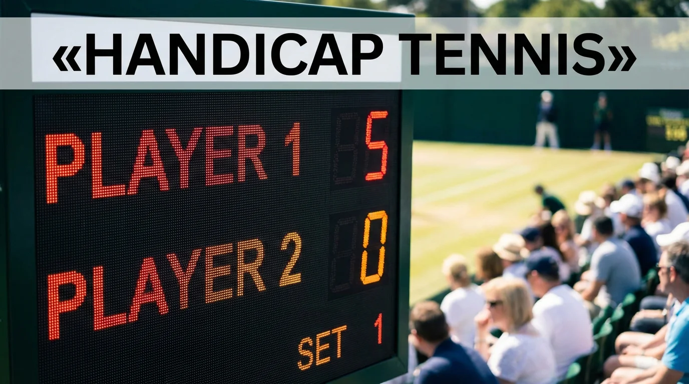 Le pari handicap au tennis : comment ça marche et quand l&rsquo;utiliser