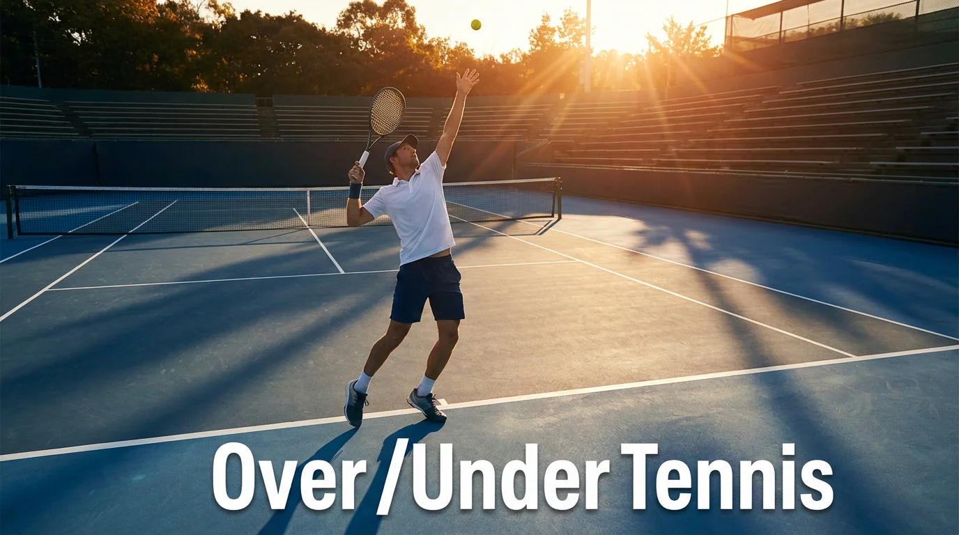 Les paris Over/Under au tennis : guide complet pour bien miser